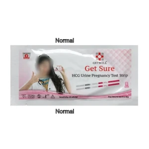 Get Sure Pregnancy Test Strip (Urine HCG Check) – 40 Pcs