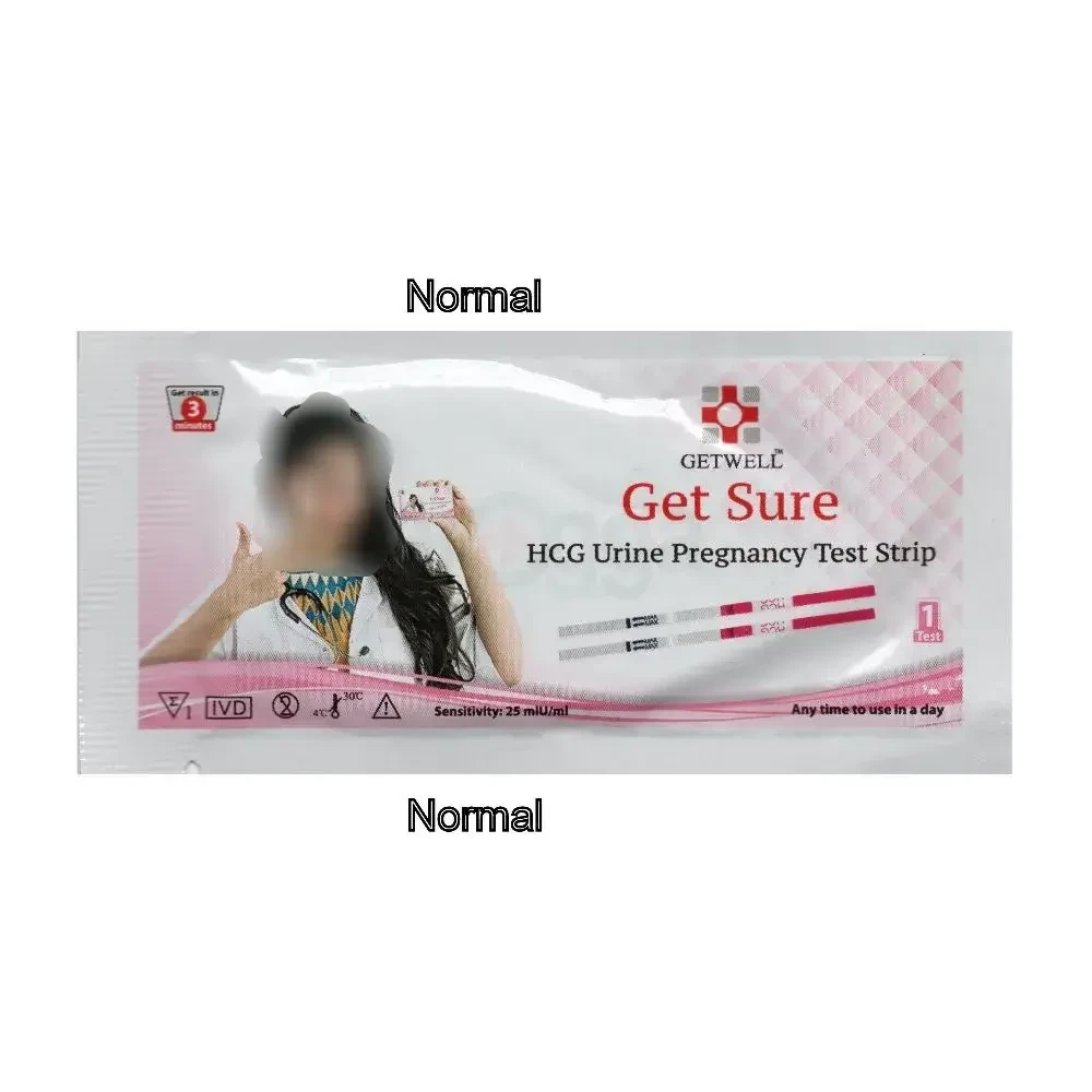 Get Sure Pregnancy Test Strip (Urine HCG Check) – 40 Pcs